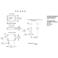 Rubyquartz有源振荡子,CO2520时钟振荡器,CO2520-12.000-25-50-TR晶振